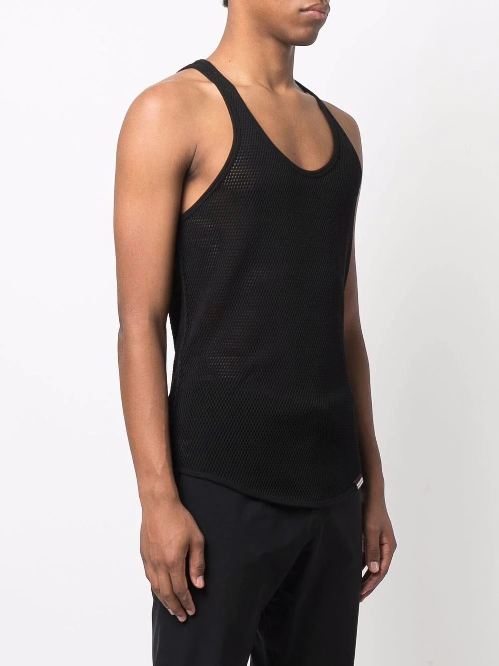 Dsquared2 logo-patch mesh vest - Image 3