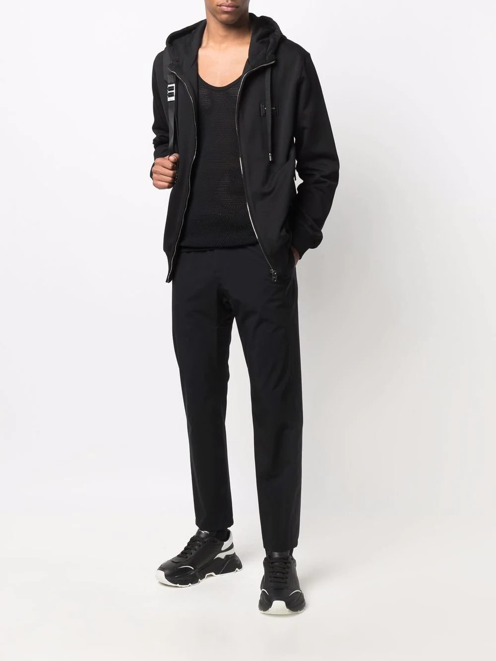 Dsquared2 logo-patch mesh vest - Image 2