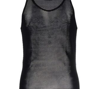 Dsquared2 logo-patch mesh vest