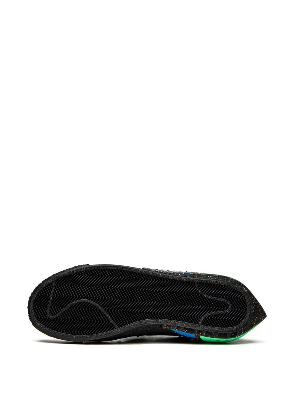 Nike X Off-White Blazer Low "Black/Electro Green" sneakers - Image 4
