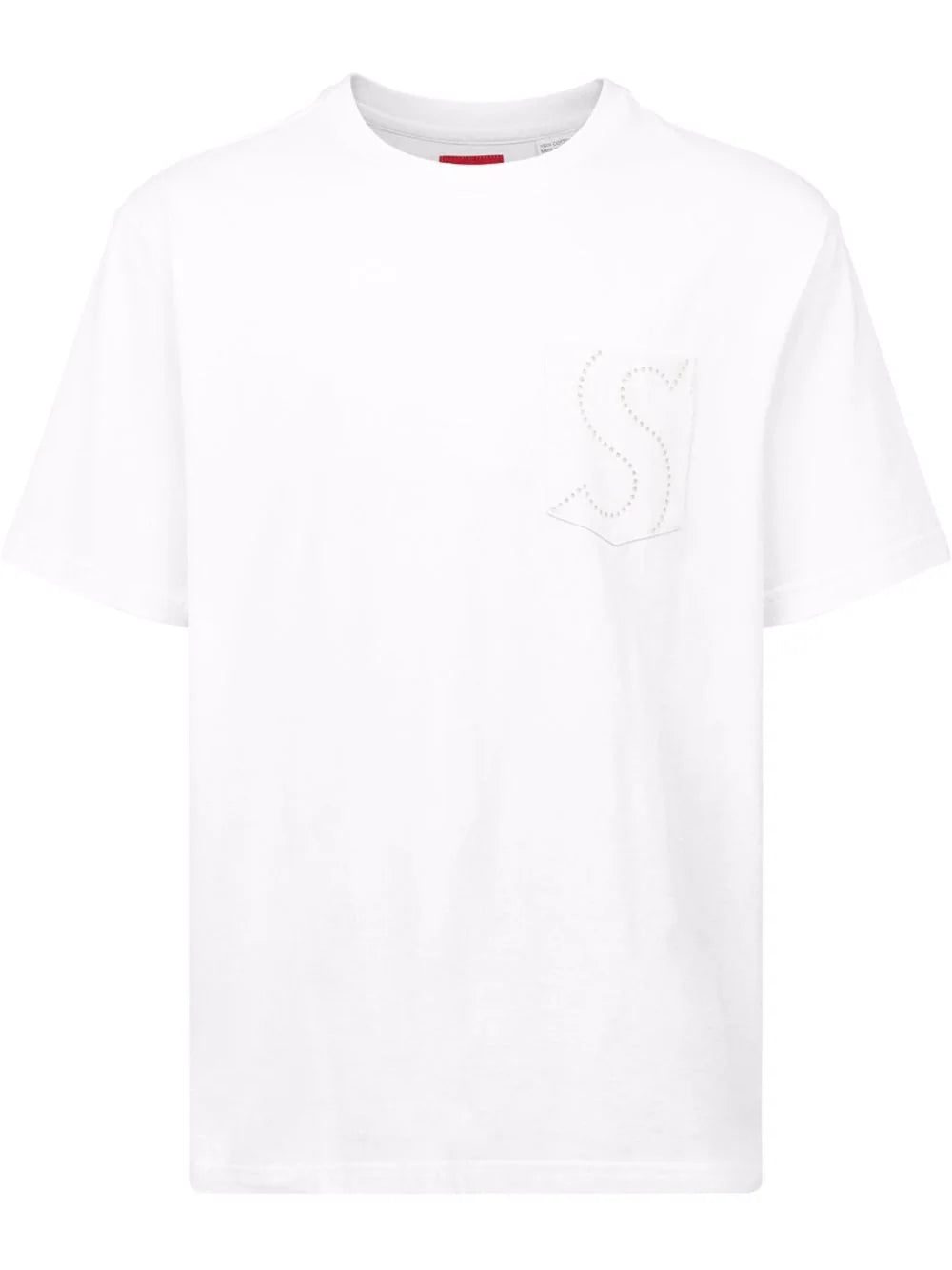 Supreme laser cut S logo T-shirt