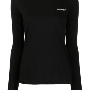 Off-White Diag-stripe long-sleeved T-shirt