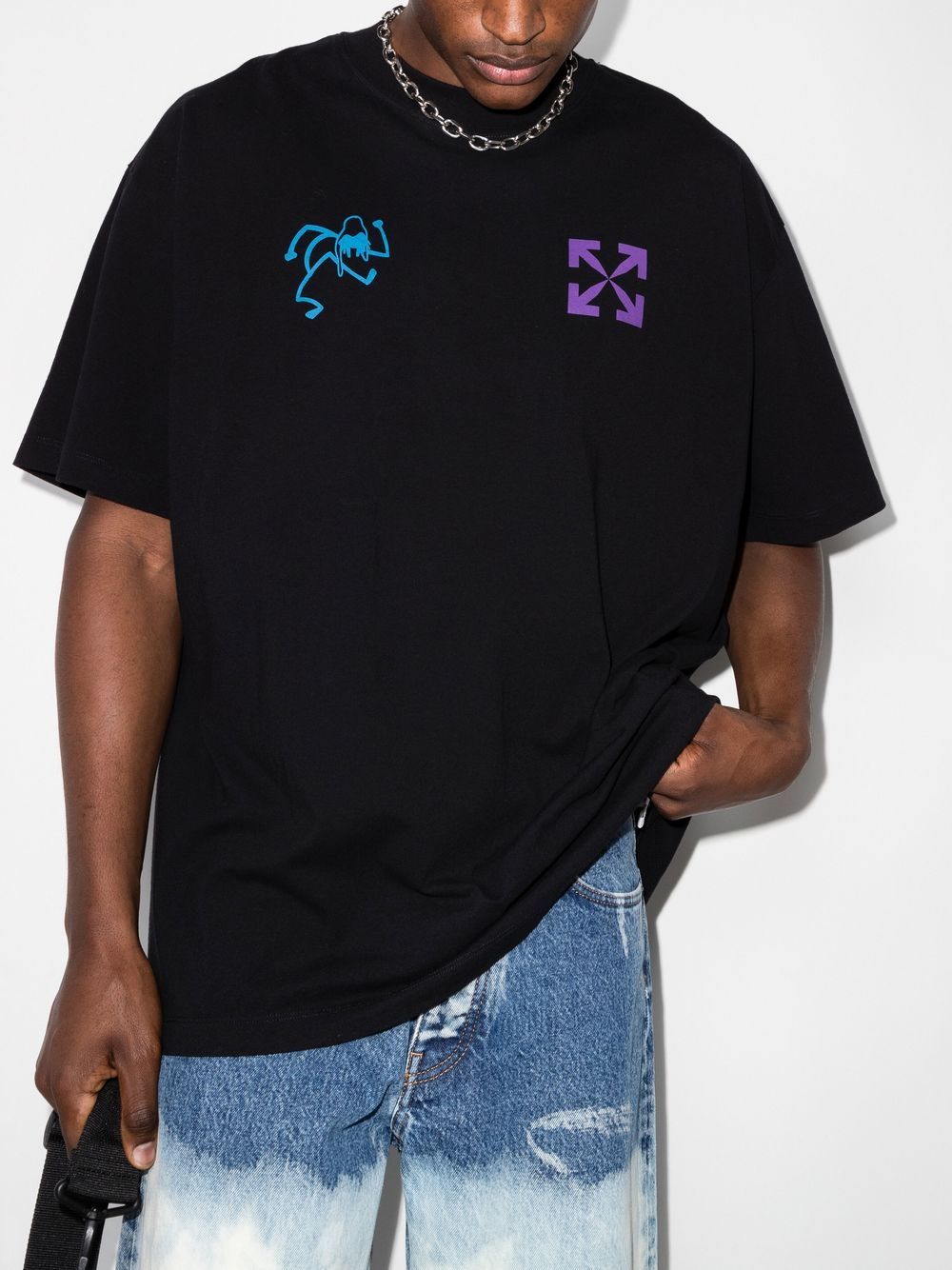Off-white graphic-print T-shirt - Image 2