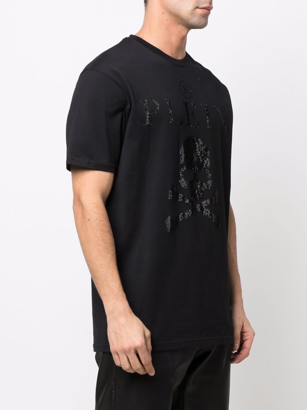 Philipp Plein crystal-embellished T-shirt - Image 4