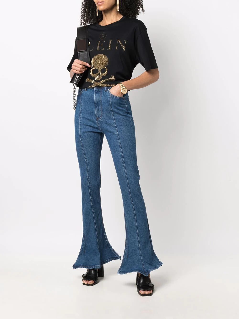 Philipp Plein crystal-embellished T-shirt - Image 2