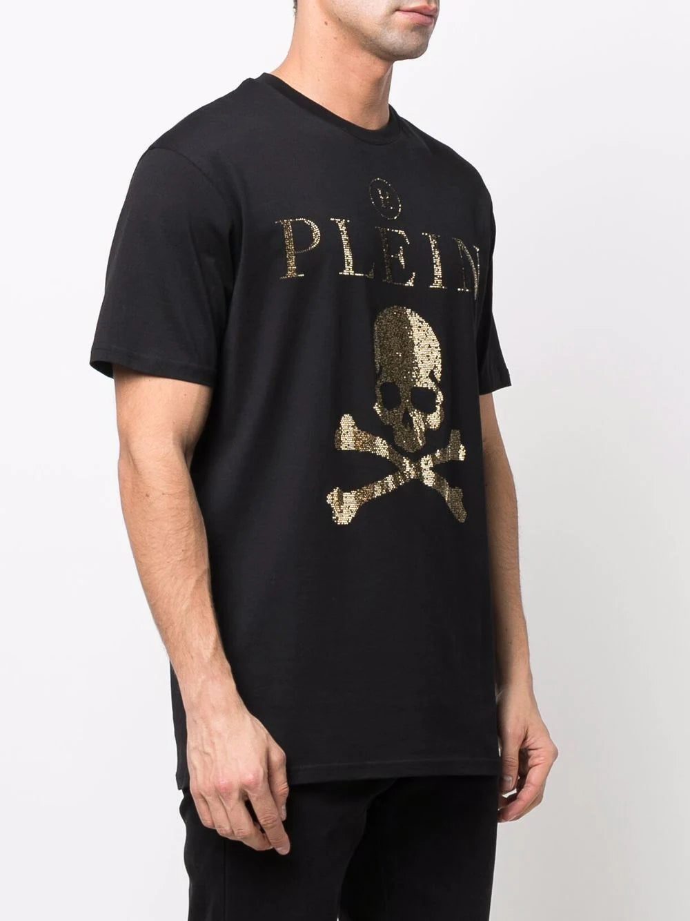 Philipp Plein crystal-embellished T-shirt - Image 4