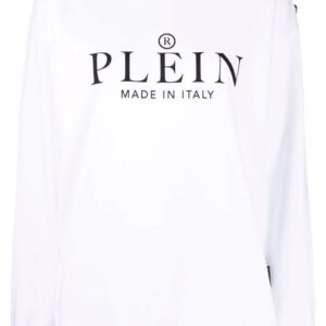 Philipp Plein logo-print crew neck sweatshirt