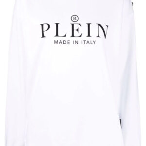 Philipp Plein logo-print crew neck sweatshirt