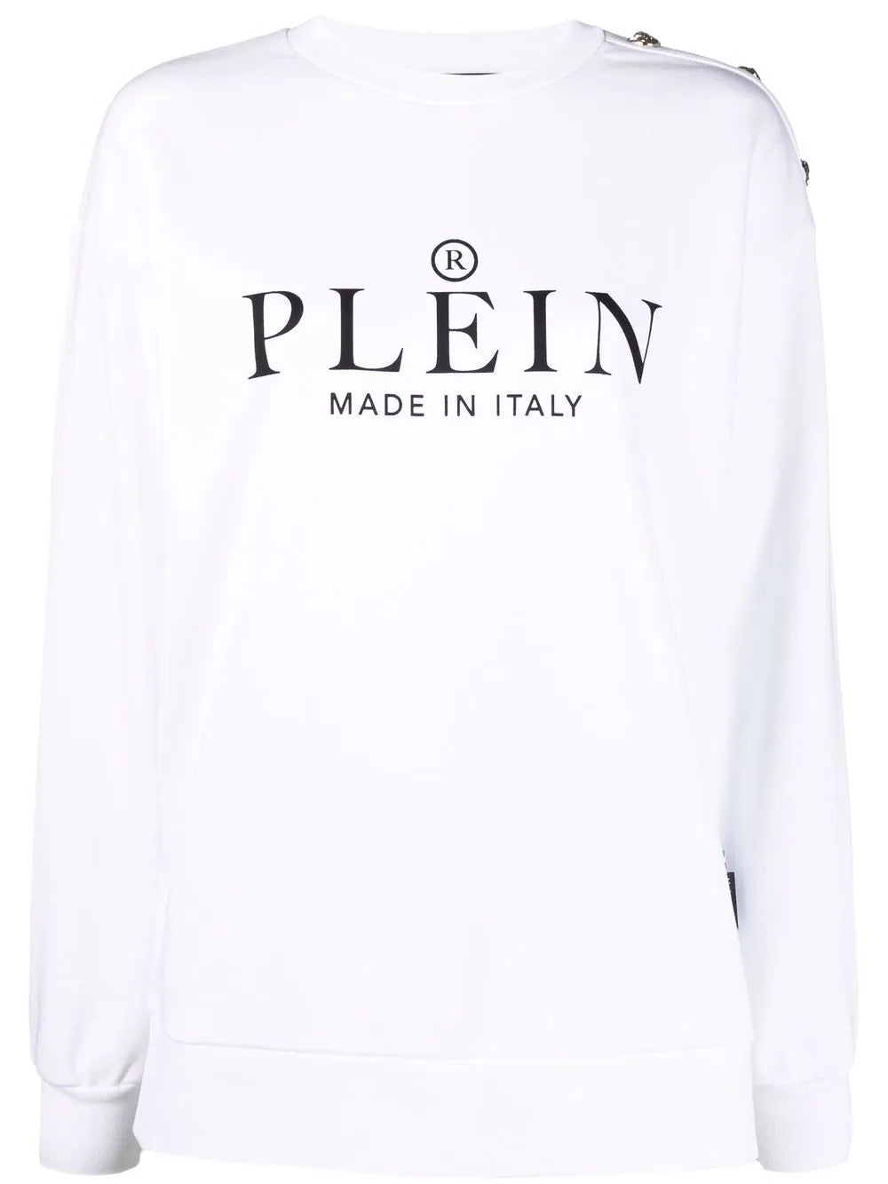 Philipp Plein logo-print crew neck sweatshirt