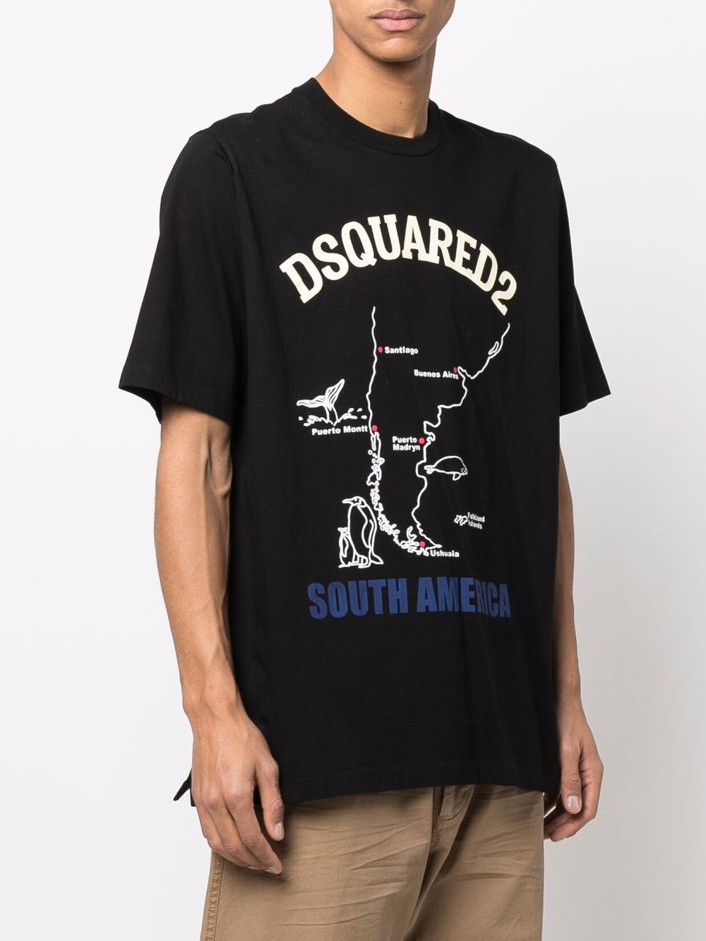 DSQUARED2 logo-print short-sleeve T-shirt - Image 3