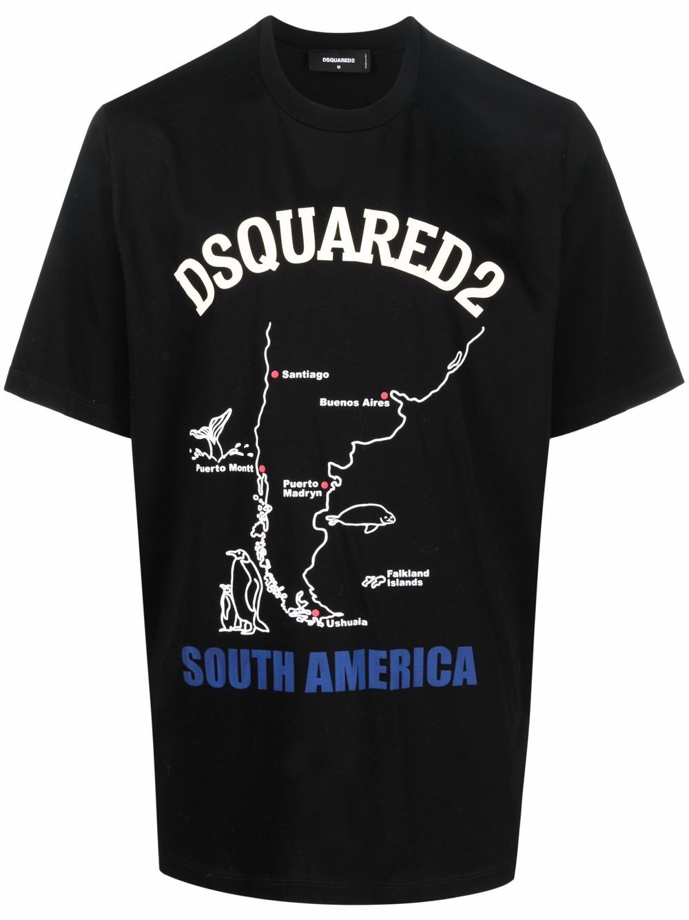 DSQUARED2 logo-print short-sleeve T-shirt