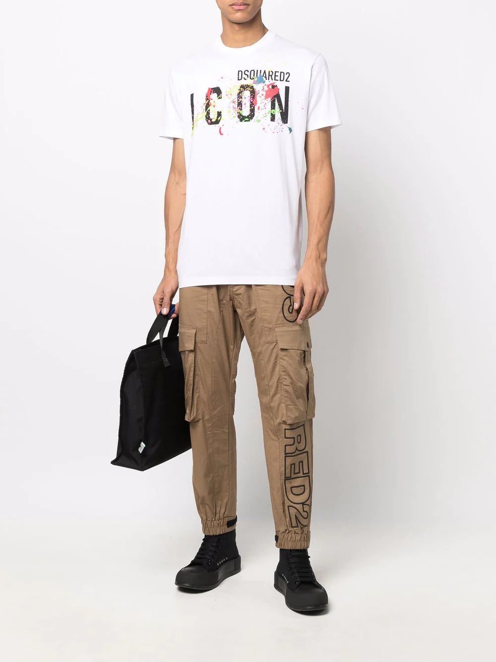 Dsquared2 icon logo-print T-shirt - Image 2