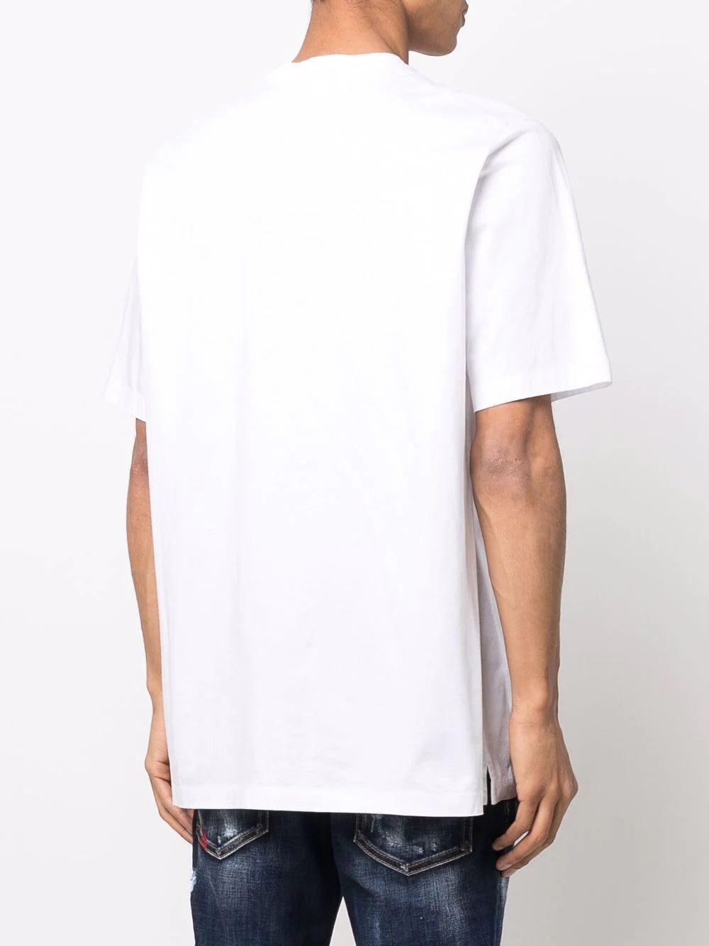 Dsquared2 slogan print T-shirt - Image 4