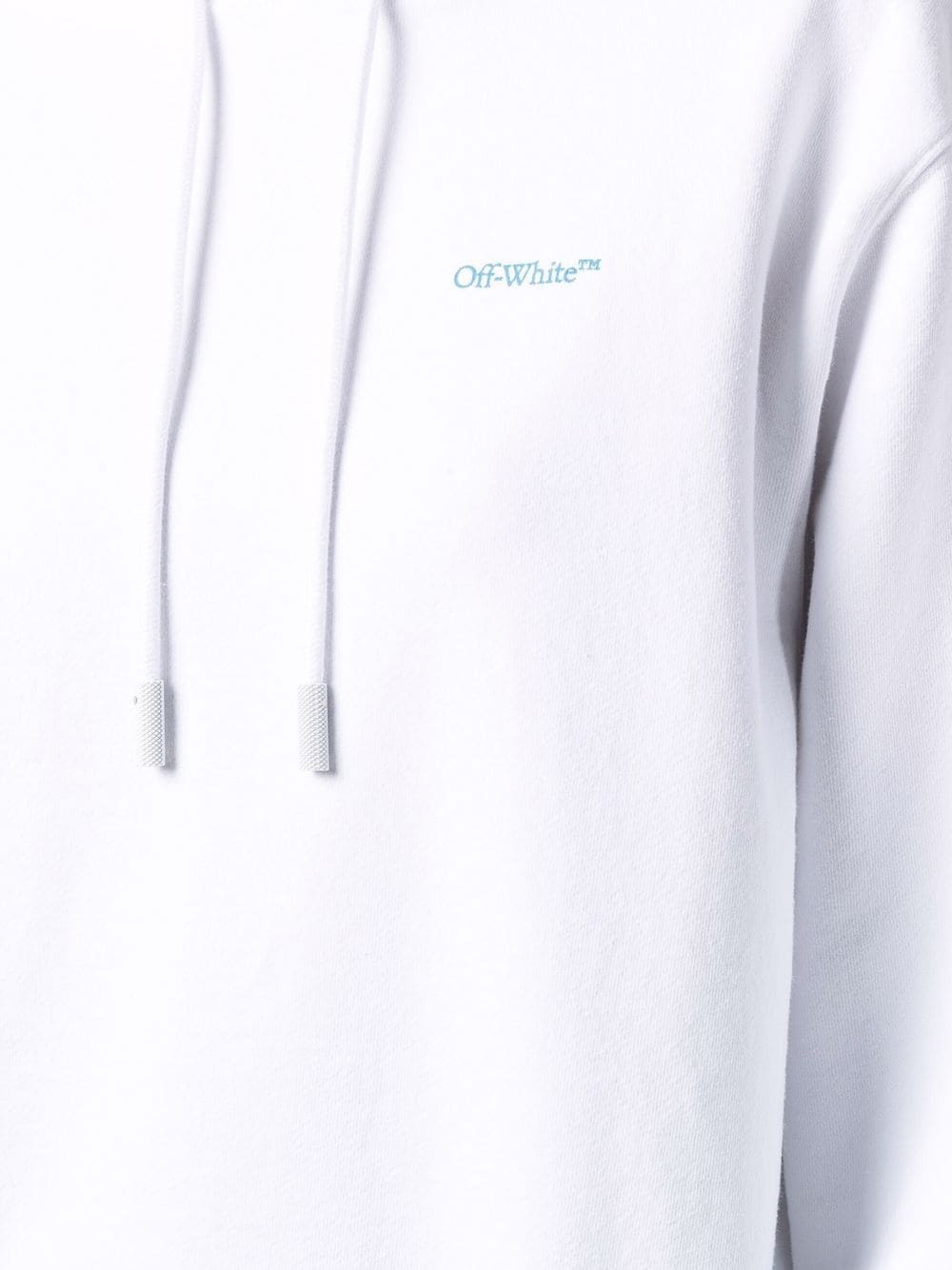 Off-White logo-print drawstring hoodie - Image 5