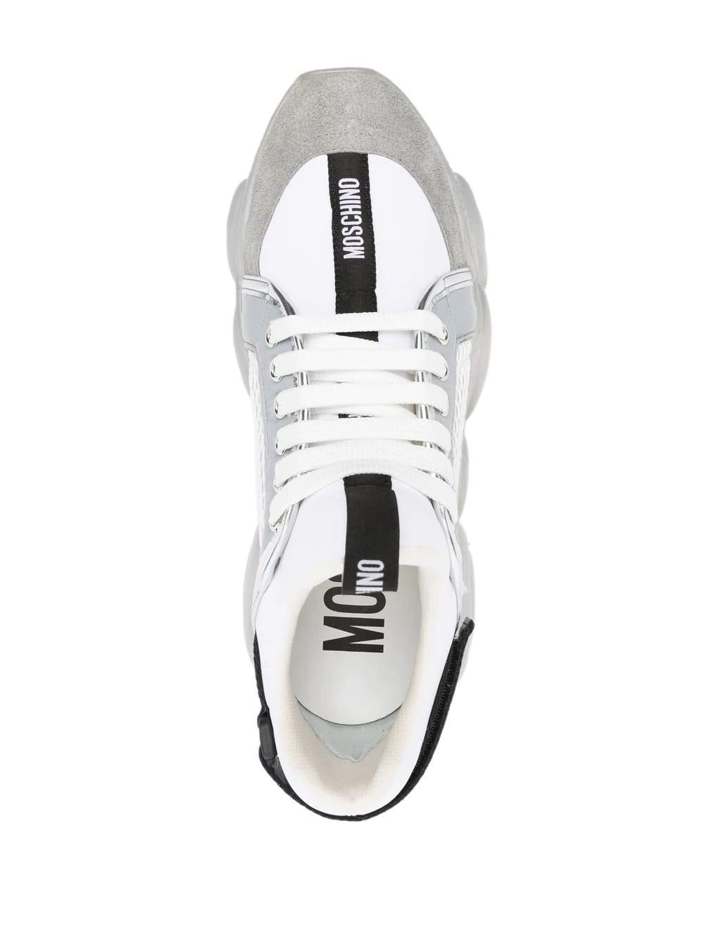 Moschino panelled chunky sneakers - Image 4