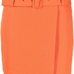 AMI Paris  high-waisted belted miniskirt