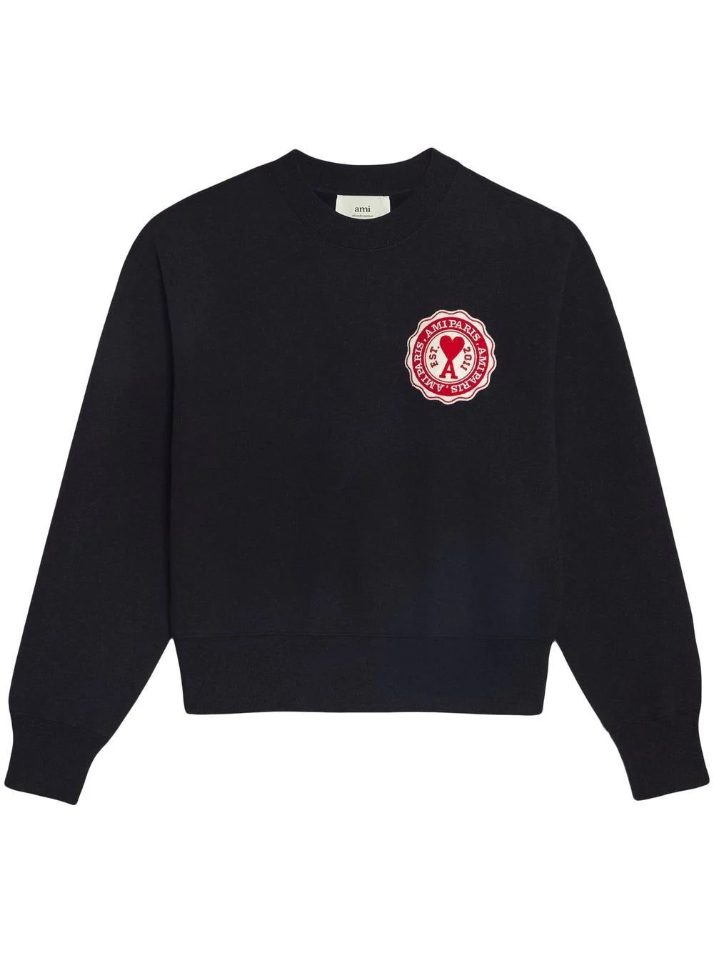 AMI Paris Ami de Coeur monogram jumper