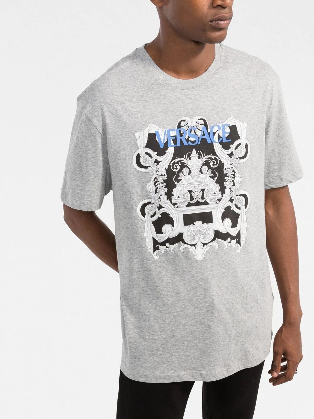 Versace graphic-print T-shirt - Image 3