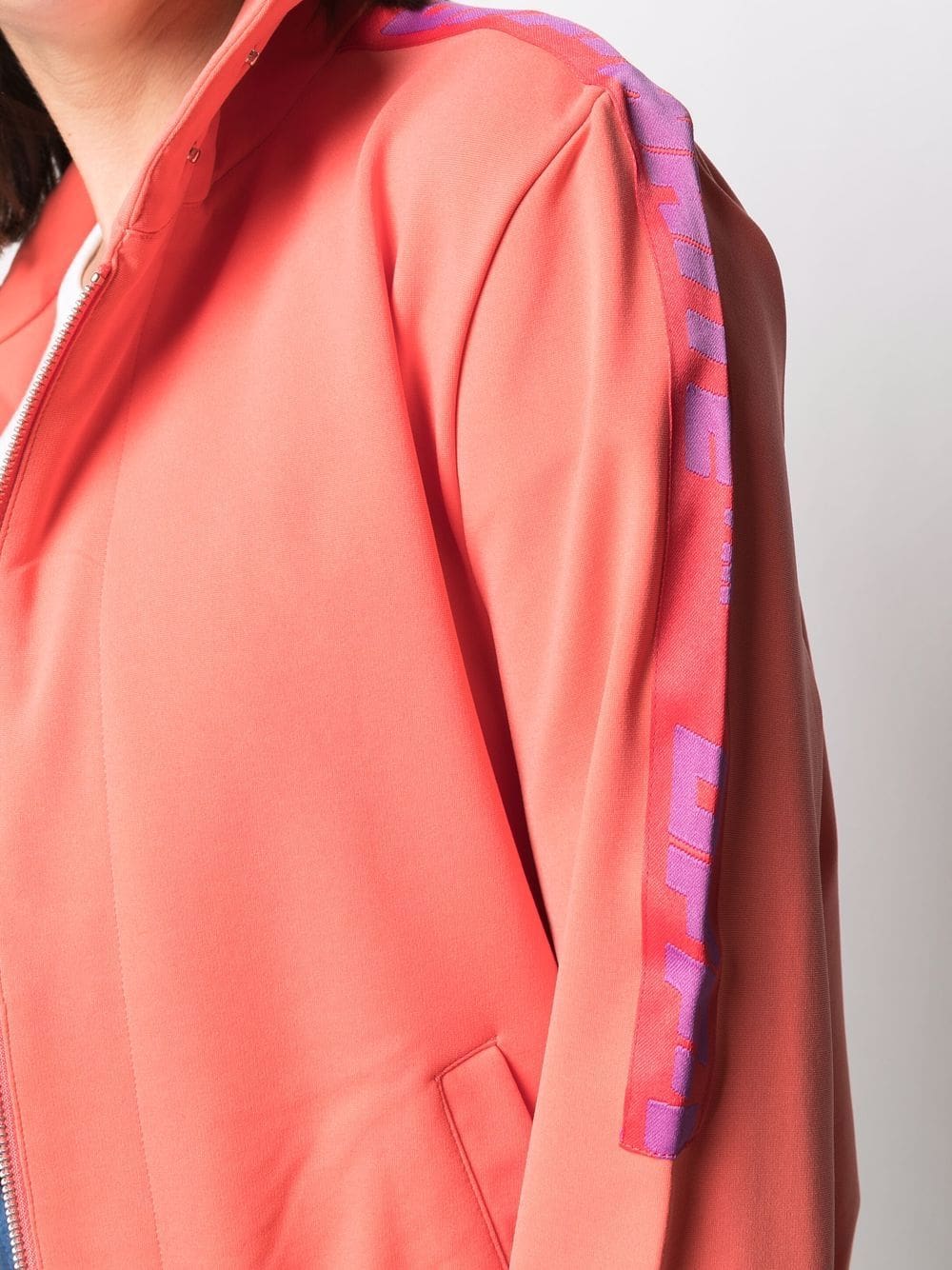 Off-White logo-embroidered zip-fastening sweatshirt - Image 5