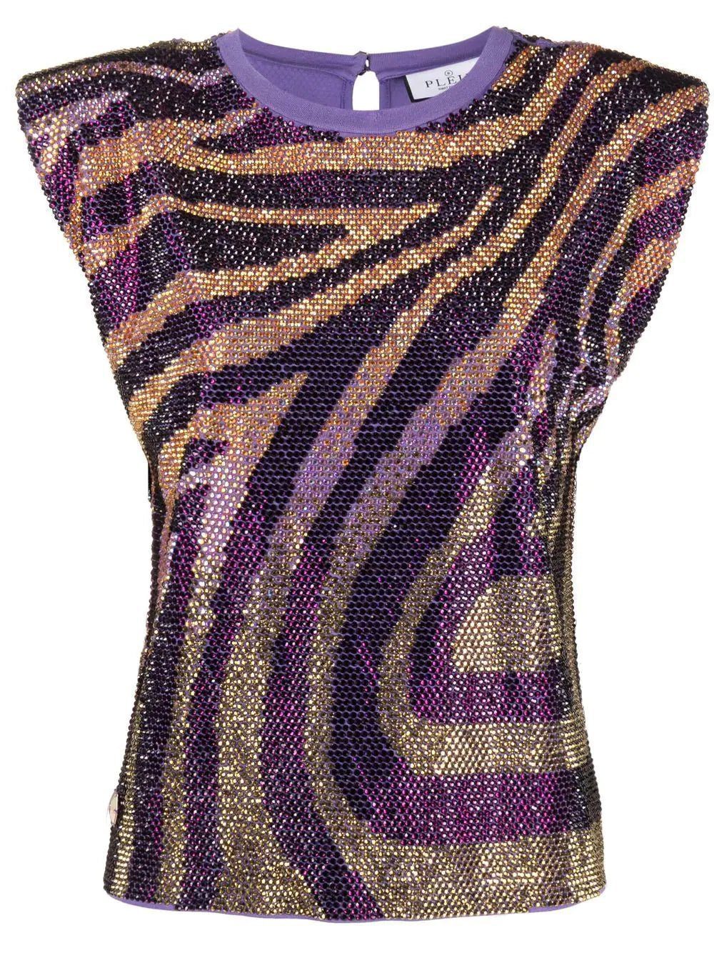 Philipp Plein crystal-embellished T-shirt