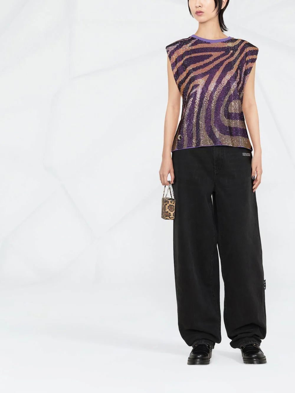 Philipp Plein crystal-embellished T-shirt - Image 2