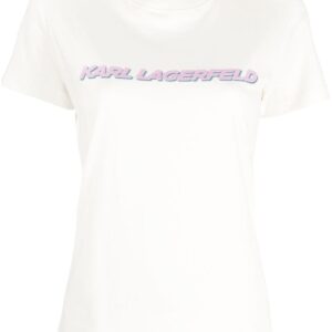 Karl Lagerfeld Future Logo-print T-shirt