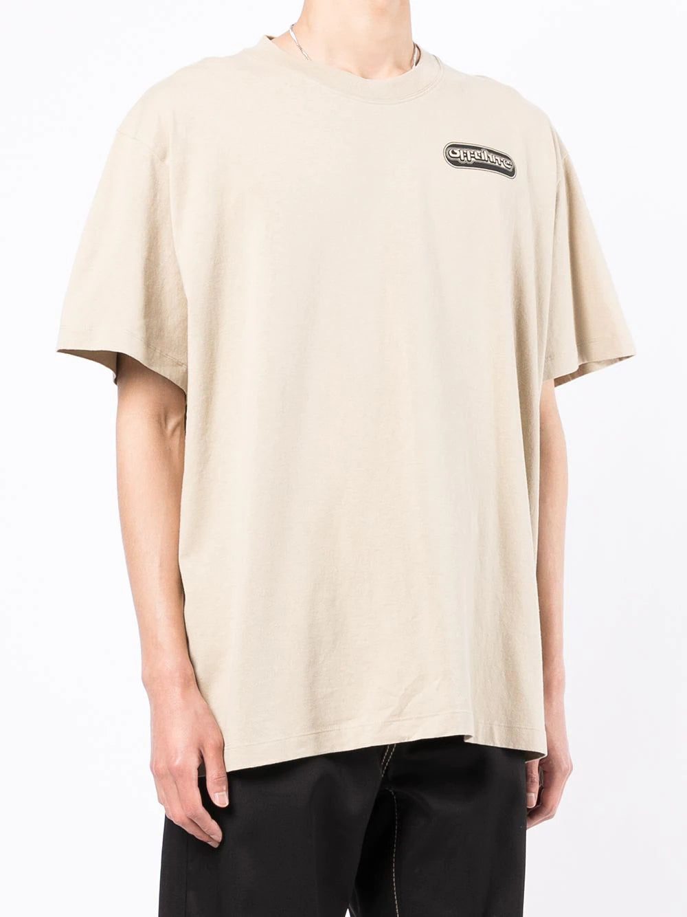 Off-White Warrior logo-print cotton T-shirt - Image 3