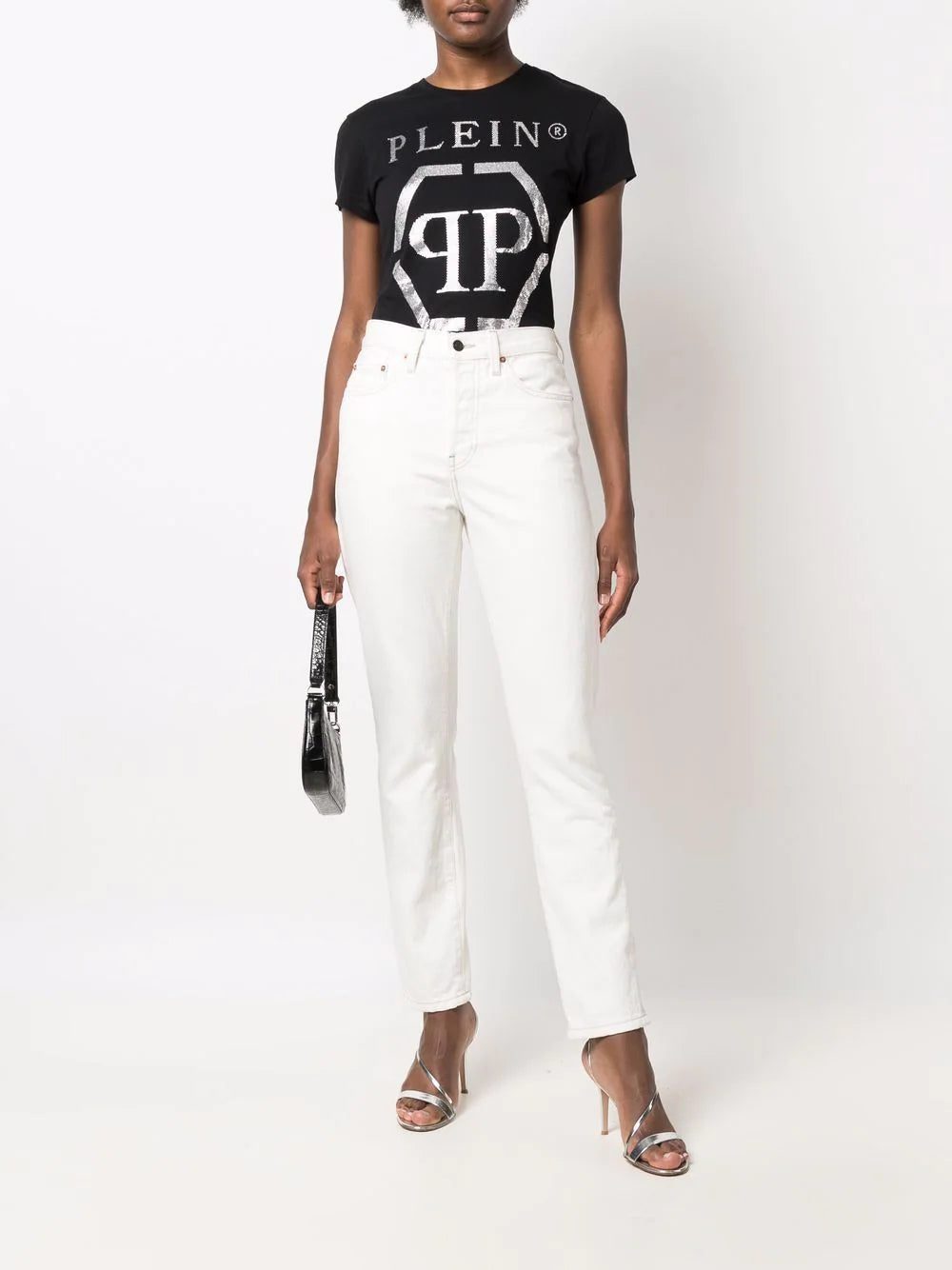 Philipp Plein logo-print cotton T-shirt - Image 2
