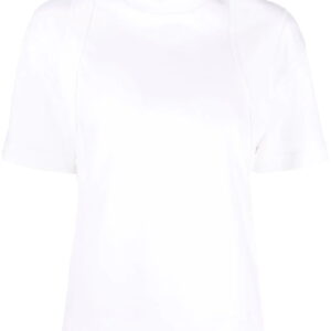 Alexander McQueen  seam-detailed cotton T-shirt