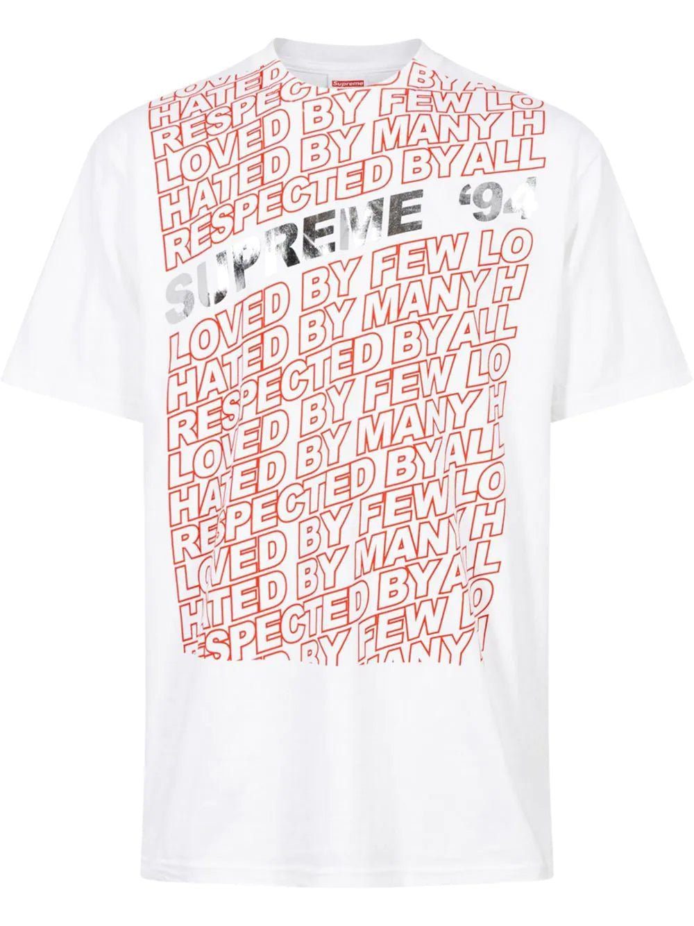 Supreme Respected slogan-print T-shirt