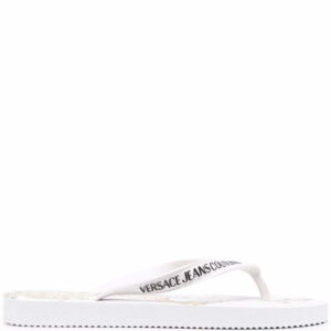 Versace Jeans Couture  Sun Garland-print flip flops