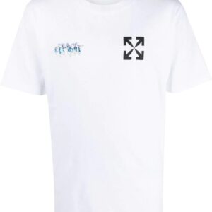 Off-White Arrows-print cotton T-shirt