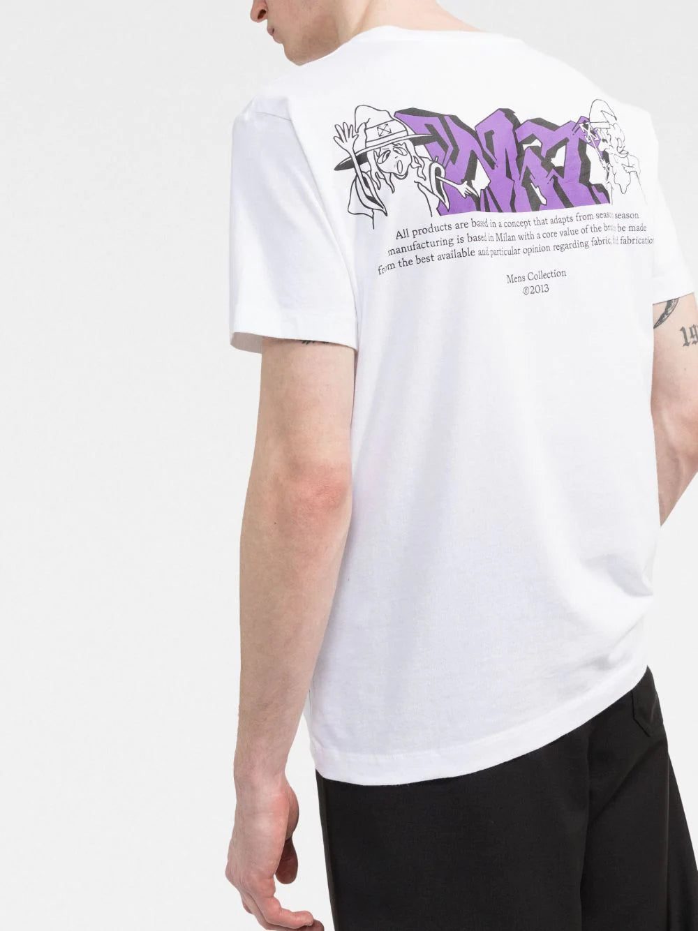 Off-White Wizard-print cotton T-shirt - Image 3
