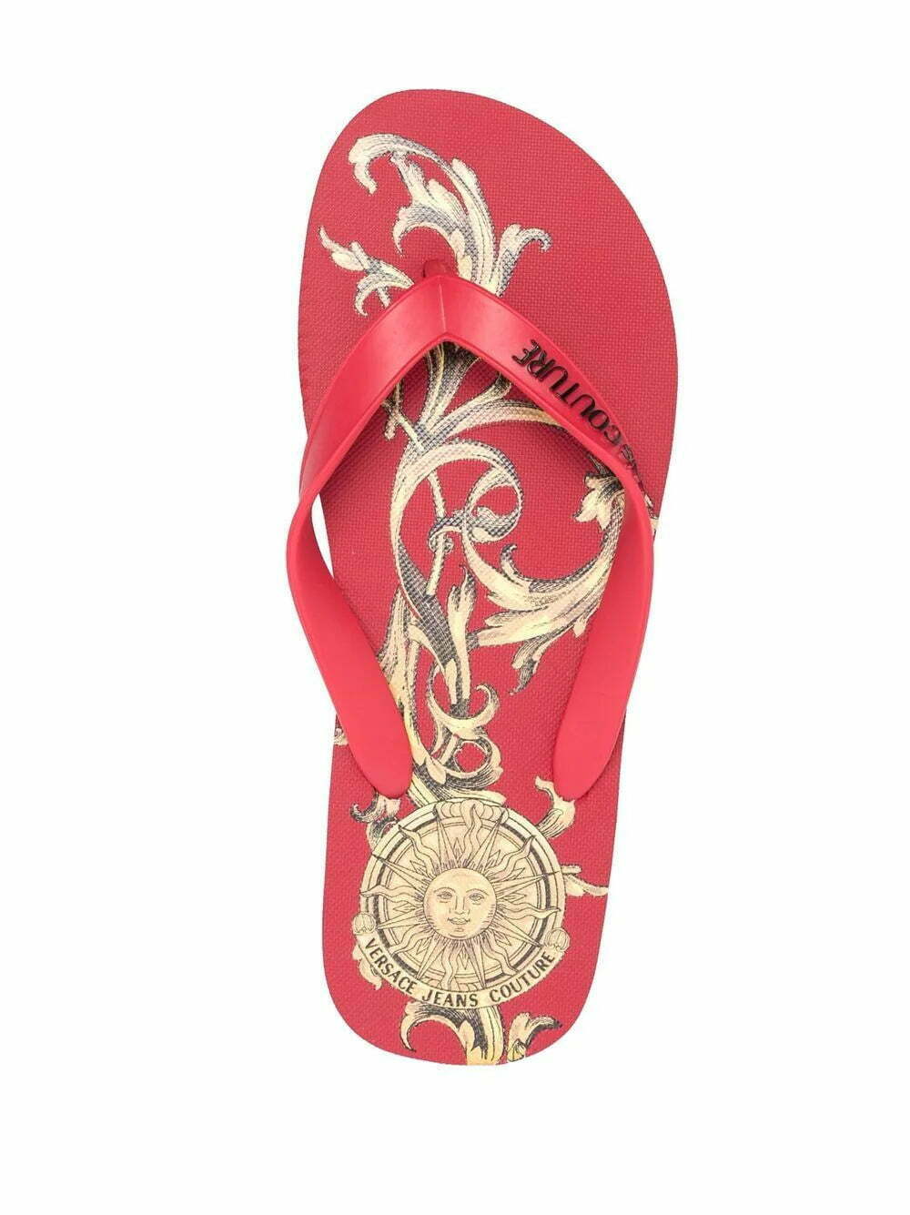 Versace Jeans Couture side logo-print flip flops - Image 4
