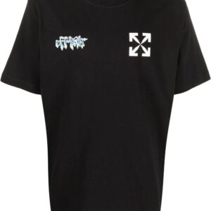 Off-White  logo-print short-sleeve T-shirt