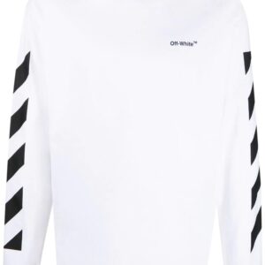 Off-White  logo-print long-sleeve T-shirt