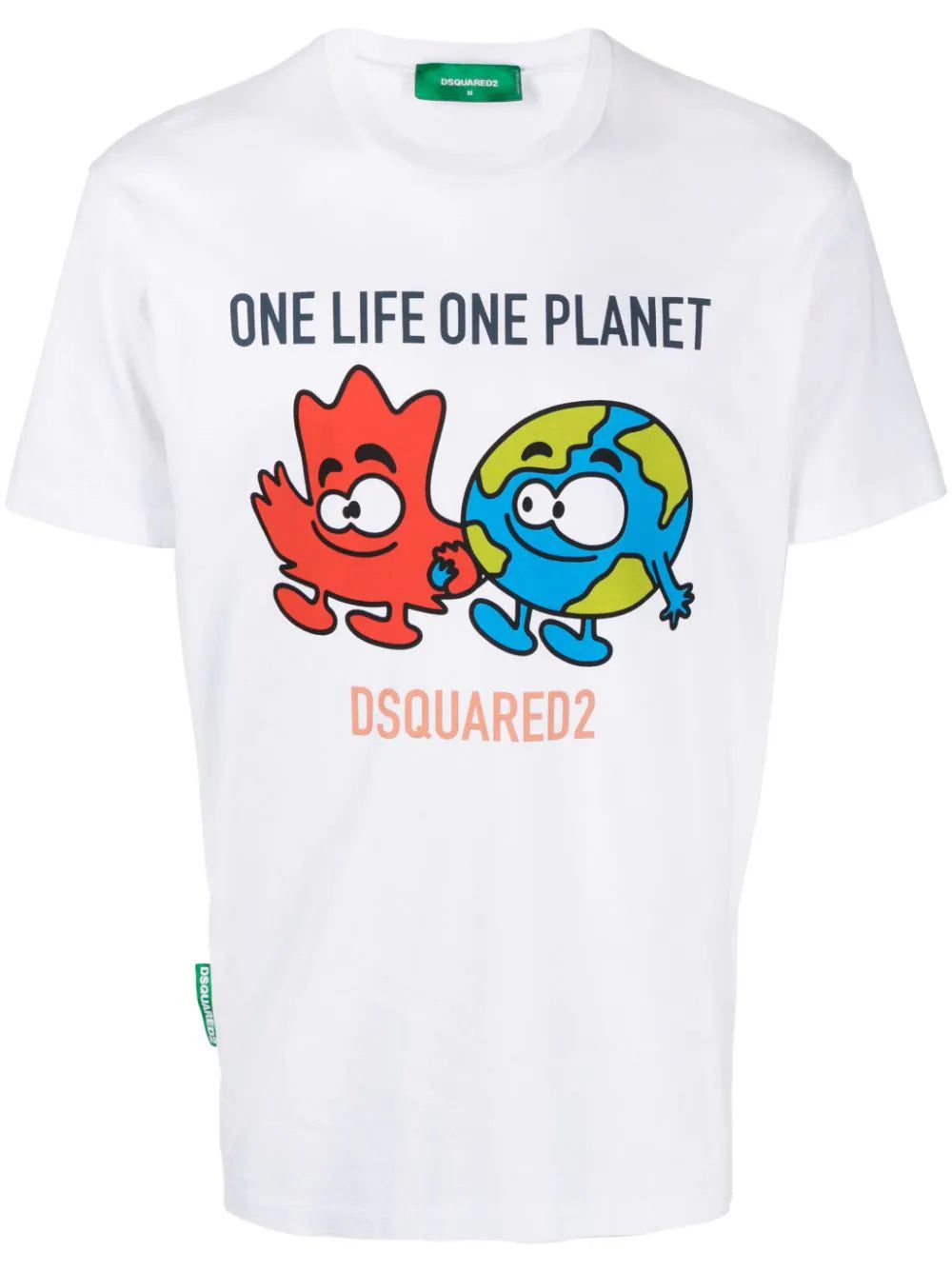 Dsquared2 slogan-print cotton T-shirt
