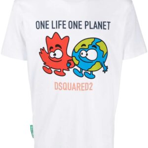 Dsquared2  slogan-print cotton T-shirt