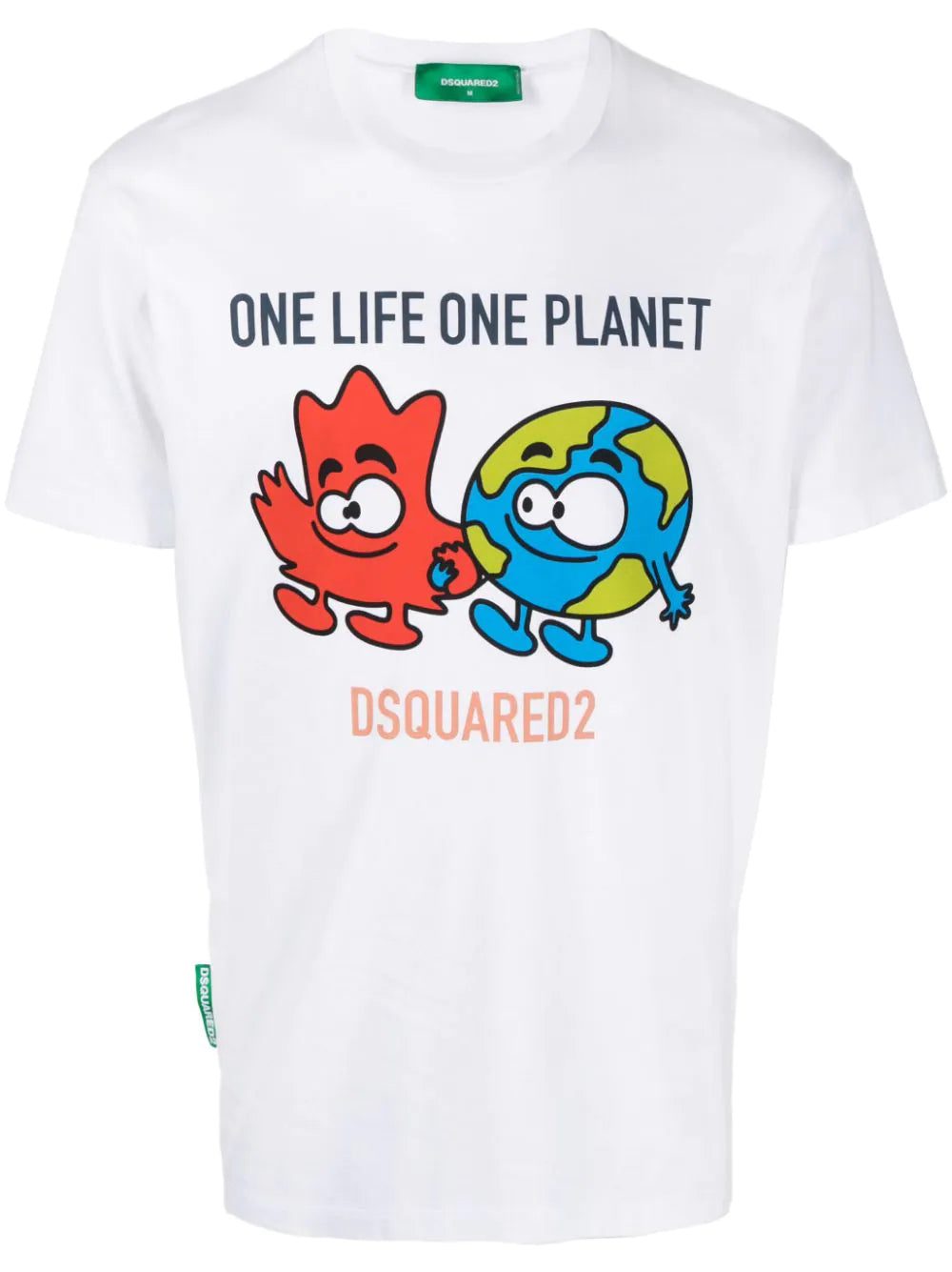 Dsquared2 slogan-print cotton T-shirt