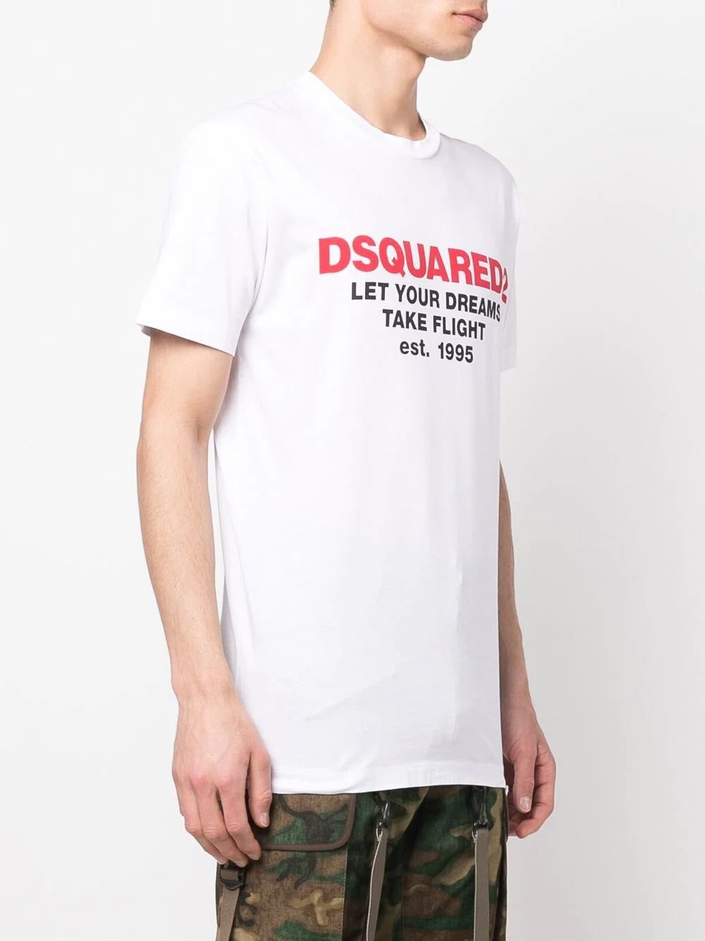 Dsquared2 slogan logo-print T-shirt - Image 3