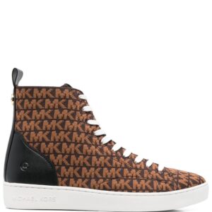 Michael Kors Edie knitted high-top sneakers