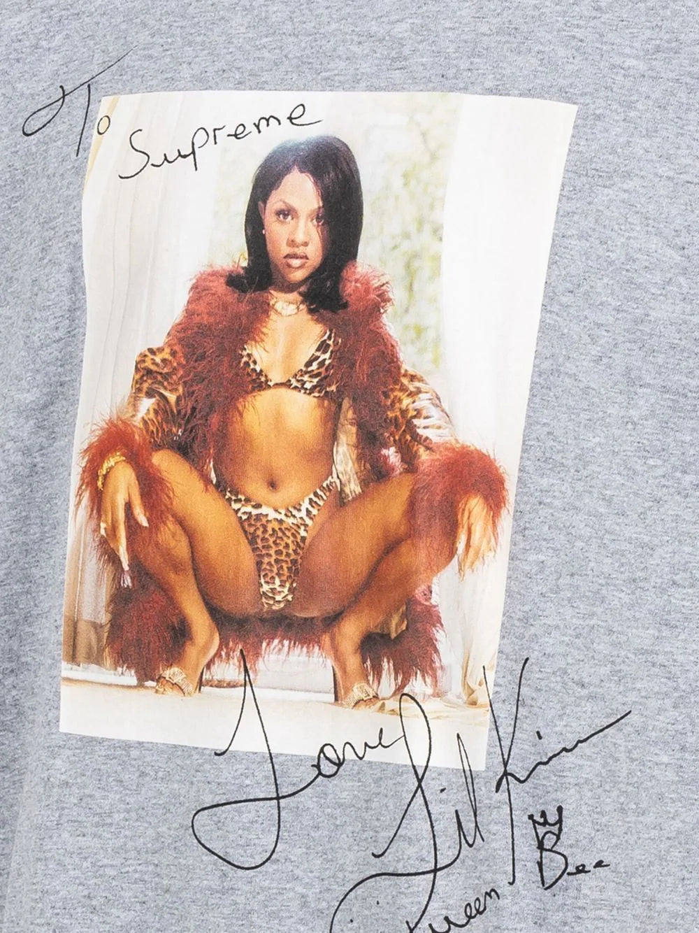 Supreme Lil Kim print T-shirt - Image 2