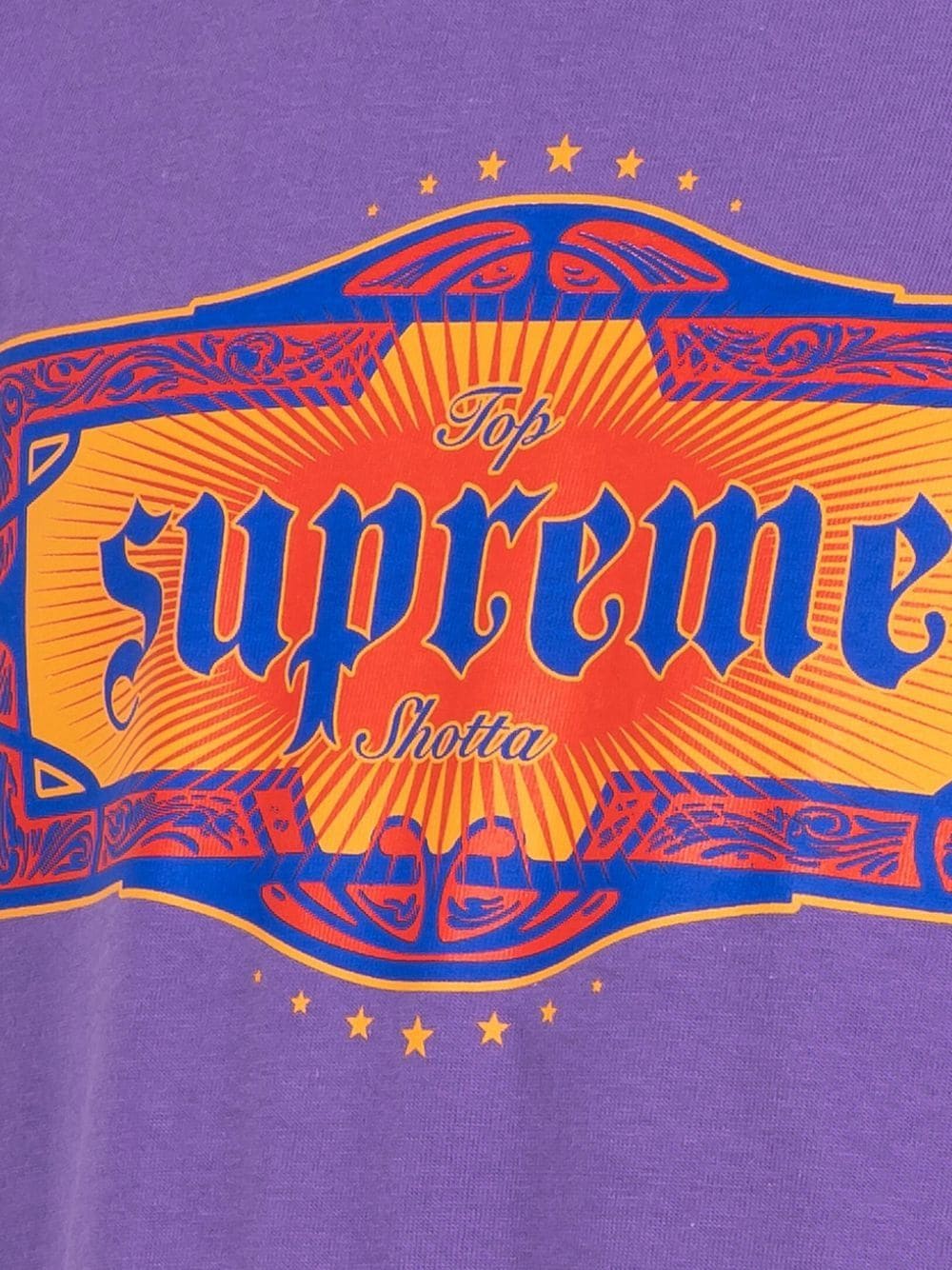 Supreme Top Shotta logo-print T-shirt - Image 2