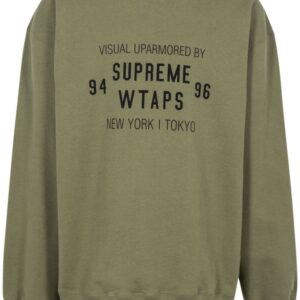 Supreme x WTAPS crew-neck sweatshirt