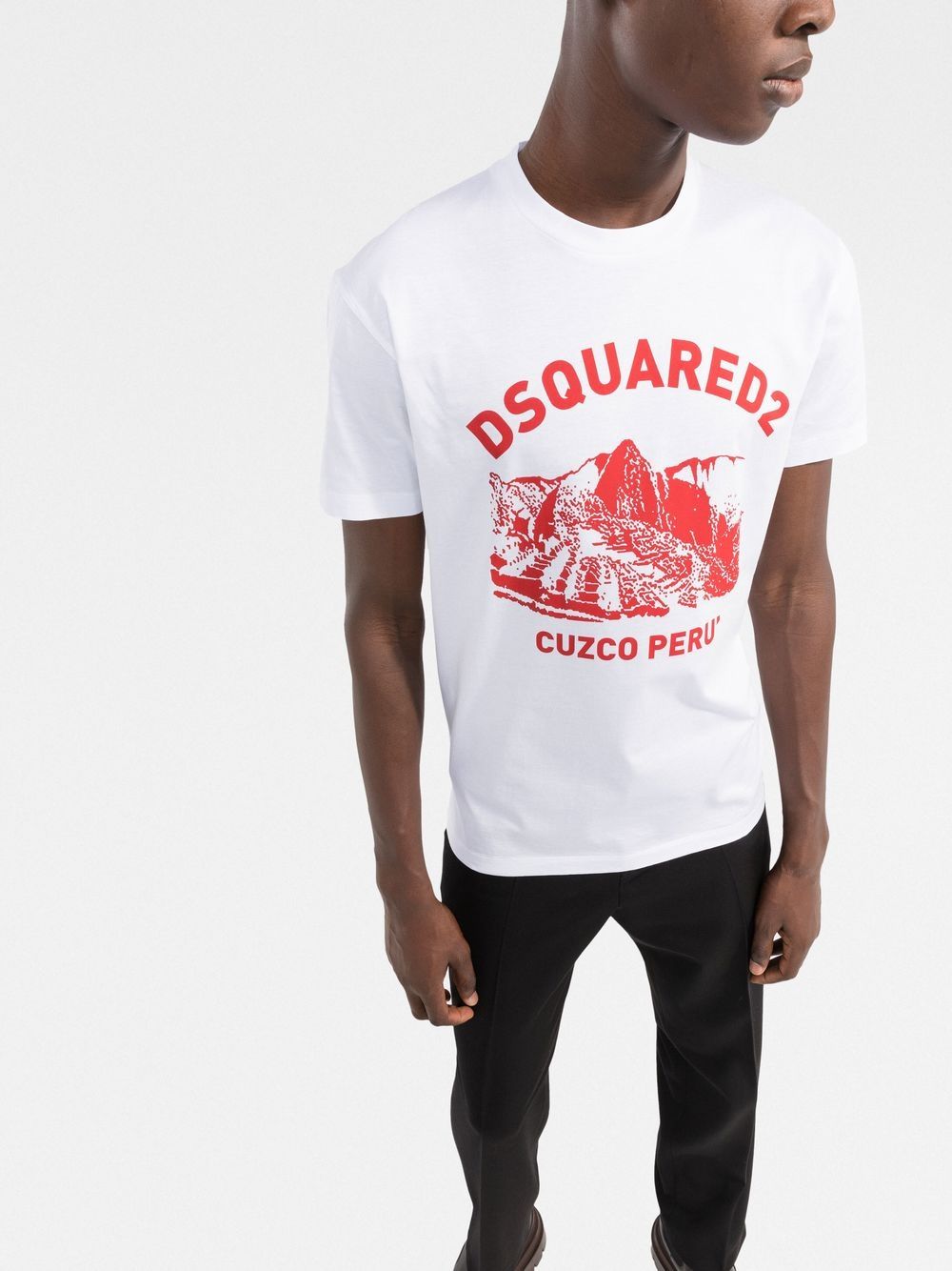 DSQUARED2 logo-print short-sleeve T-shirt - Image 3