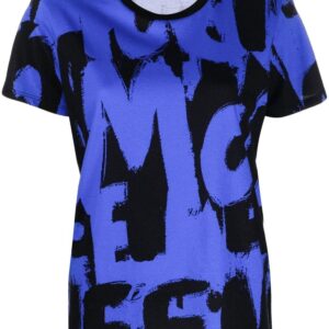 Alexander McQueen  graffiti-print cotton T-shirt
