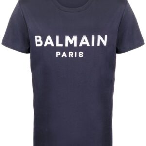 Balmain logo-print short-sleeve T-shirt