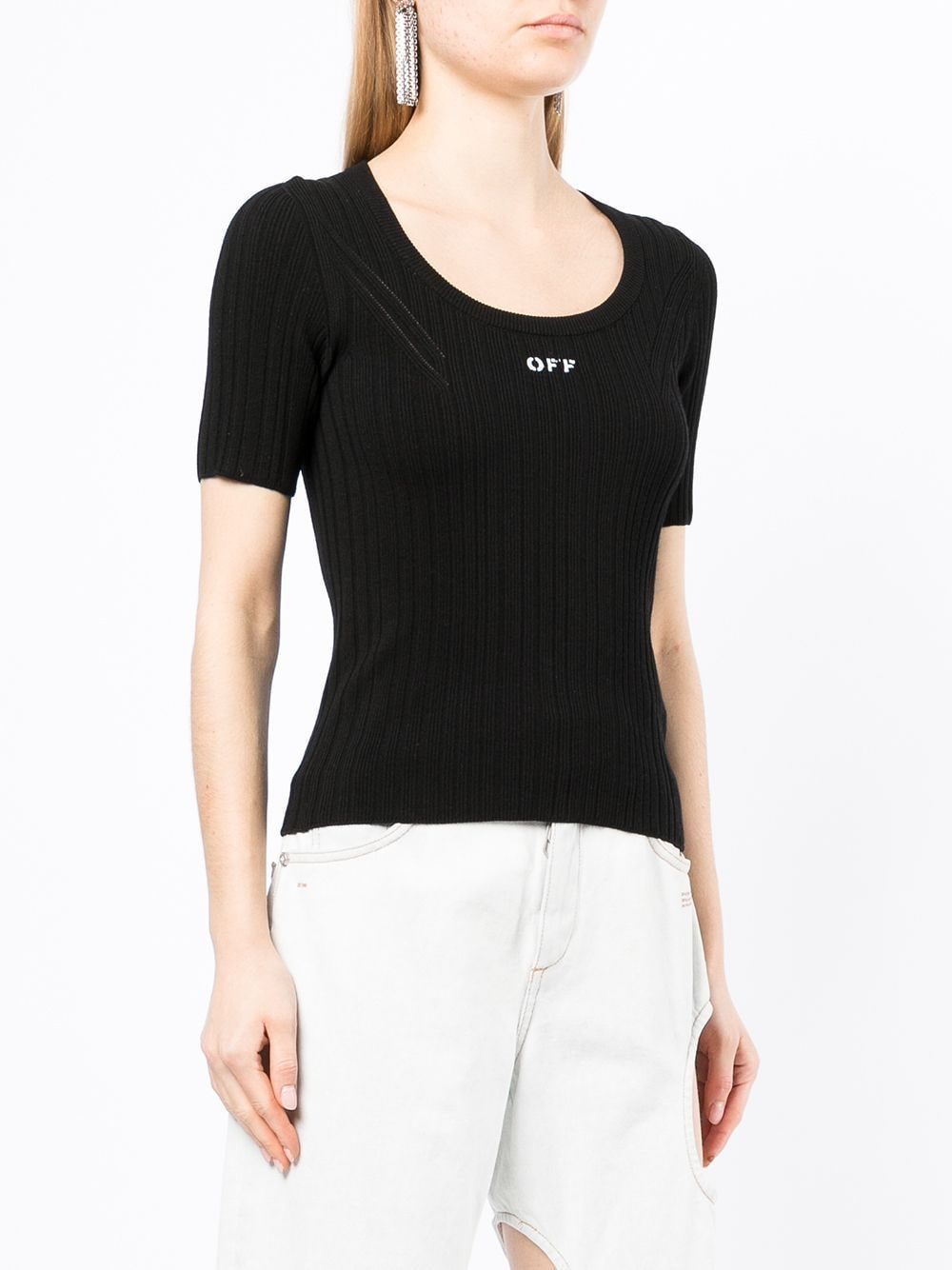 Off-White logo-print T-shirt - Image 3