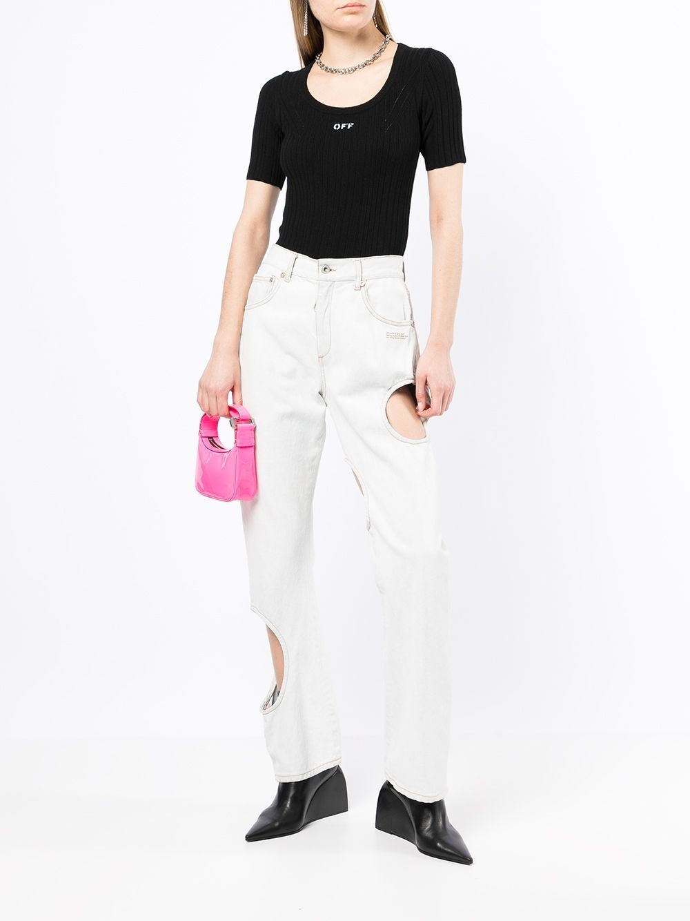 Off-White logo-print T-shirt - Image 2