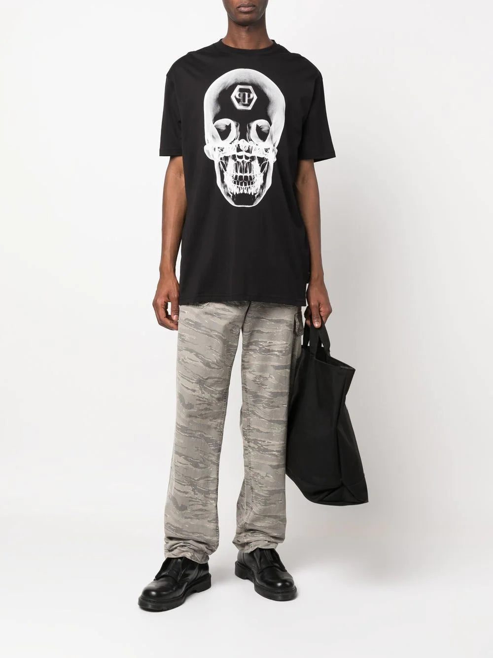 Philipp Plein skull print T-shirt - Image 2